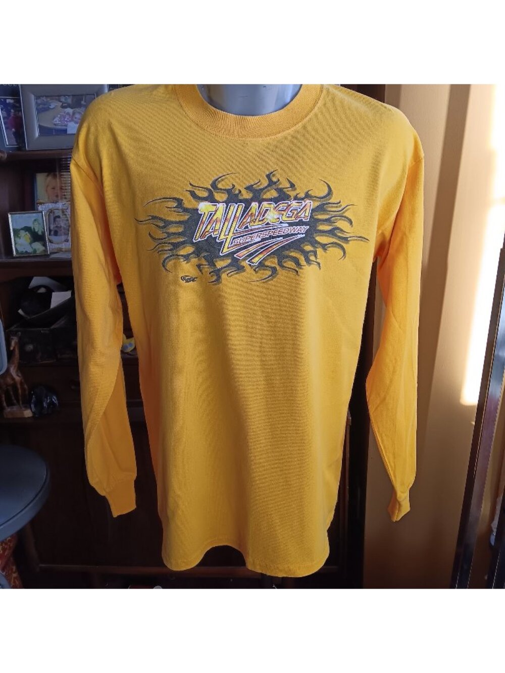 Vintage T-shirt Talladega Superspeedway Large Long-Sleeve Print Sleeve